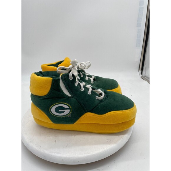 Green Bay Packers Sneaker Slippers Womens Shoe Size  XLsrge  NFL Football - Picture 1 of 10